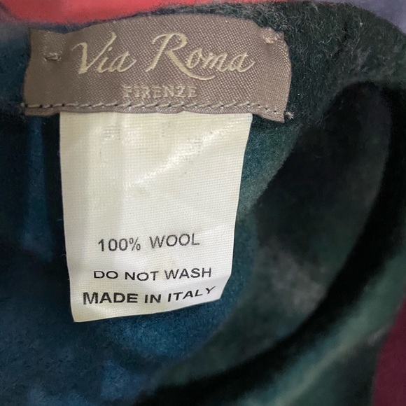 Vintage Via Roma Wool Beret - Picture 7 of 7